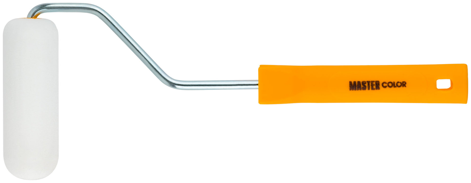 Ролик, ядро 35 мм, пенополиэстер, мелкопористый, ручка 27 см, желт., 100 мм (30-1027)