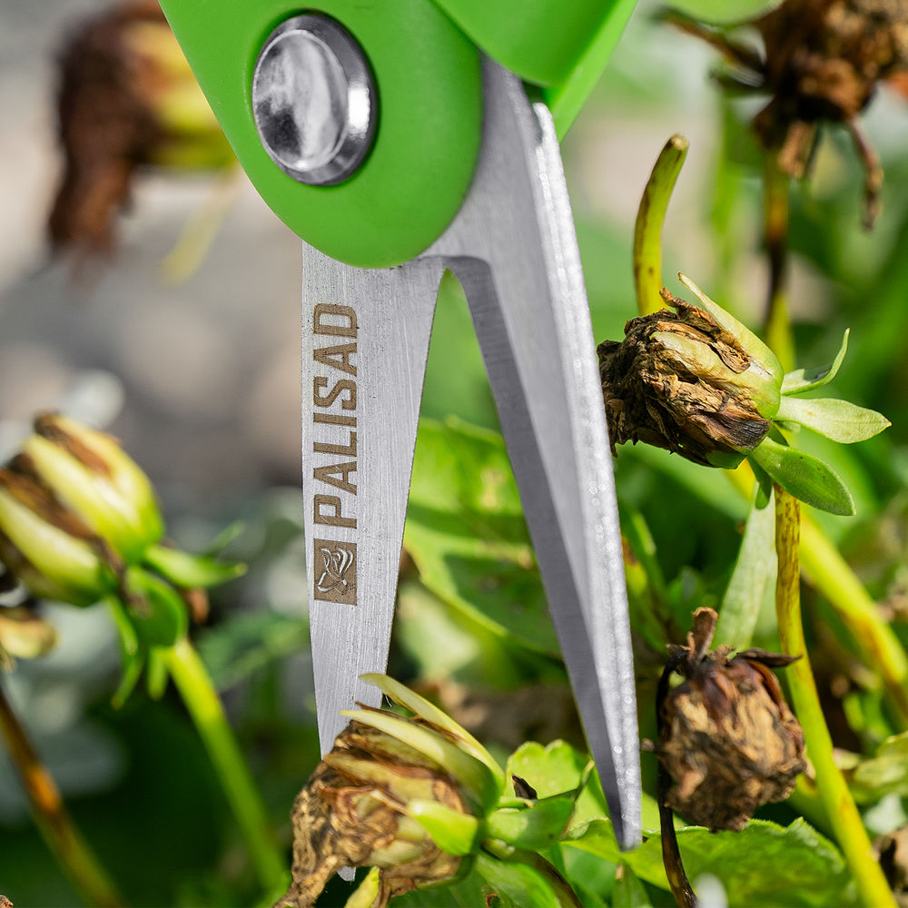 Секатор цветочный, 220 мм, двухкомпонентные рукоятки, Palisad (60487)