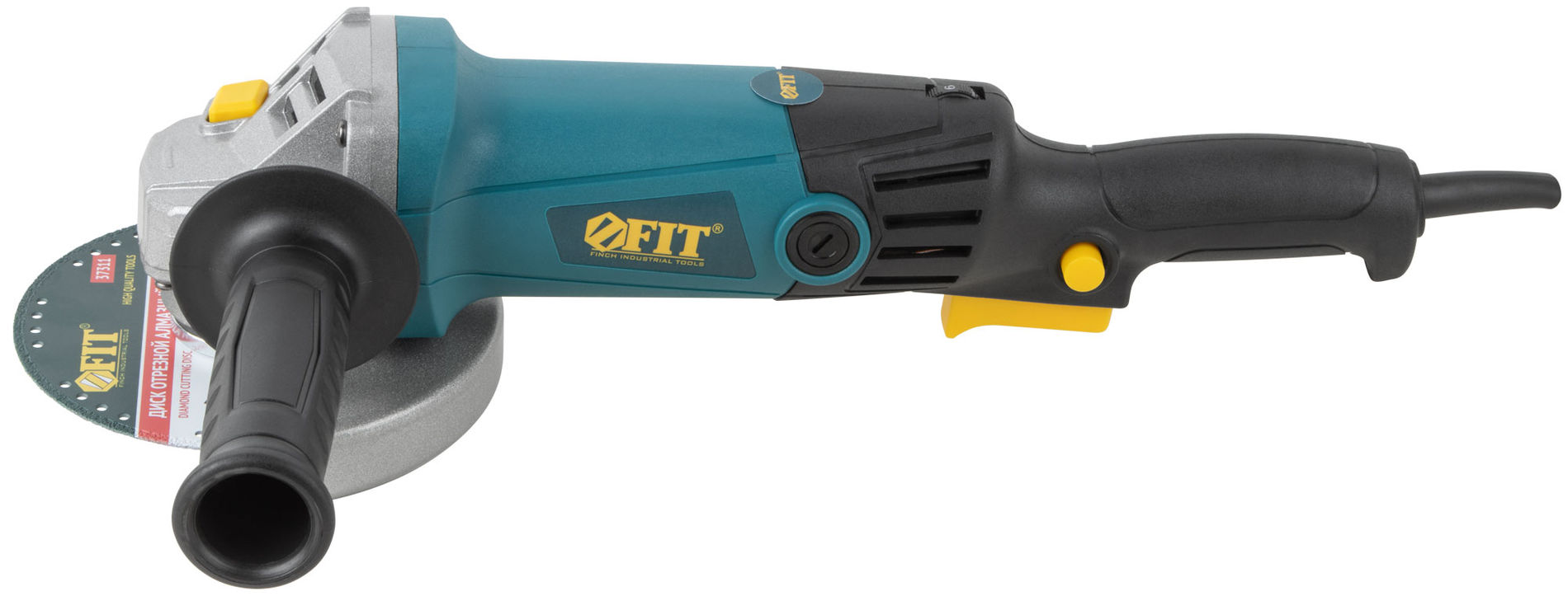 Шлифмашина угловая 720 Вт; 0-10500 об/мин; КлК 125 мм; 2,1 кг; длинная; регулир.оборотов; б/с щеток; кор. (80285)