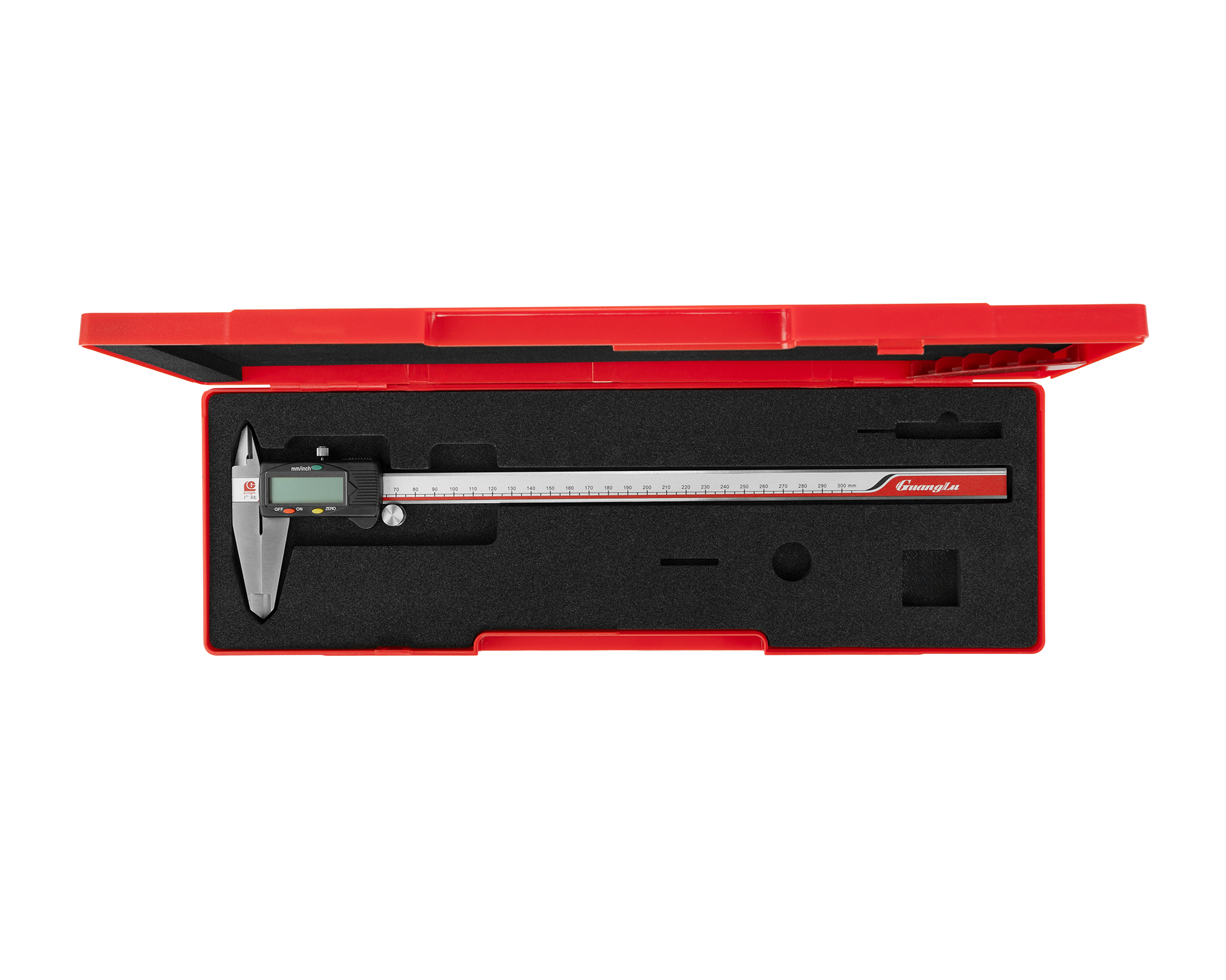 Штангенциркуль ШЦЦ-1-300 0,01 электр. с увеличенным ЖК дисплеем 110-223 Guanglu
