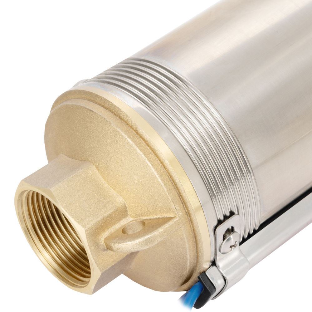 Скважинный насос DWC-4-80, центробежный, диаметр 4, 1500 Вт, 5700 л/ч, напор 80 м Denzel (97256)