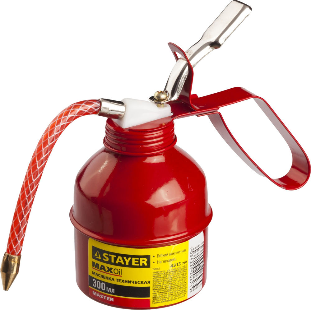 Масленка техническая 300 мл, с гибким наконечником STAYER 4313_z01