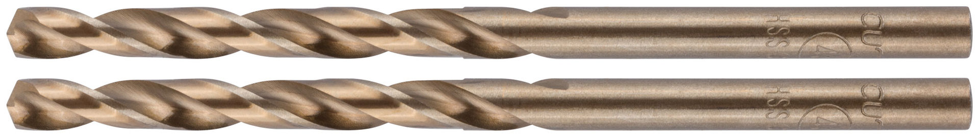 Сверло по металлу Cutop Profi с кобальтом 5% 4,1 x 75 мм, 2 шт. (48-373)