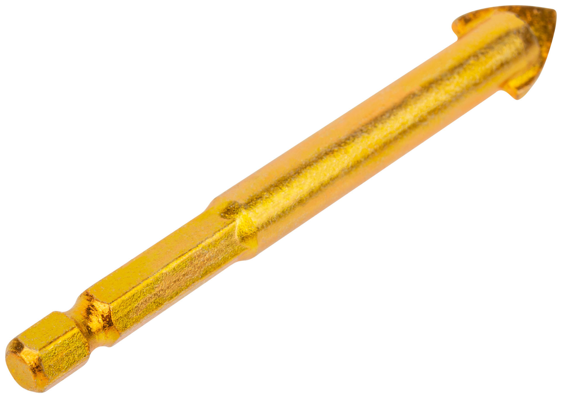 Сверло универсальное по кафелю, стеклу, керамограниту, бетону, кирпичу, шестигранный U-хвостовик под биту, 12х85 мм (35187)