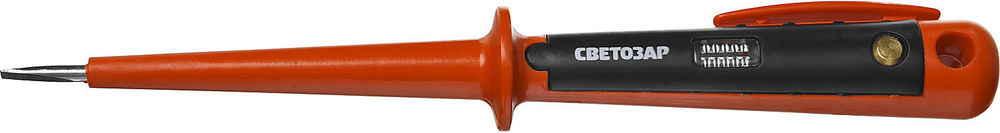 Электрический пробник 100 - 250 В, 190 мм СВЕТОЗАР SV-45161-19
