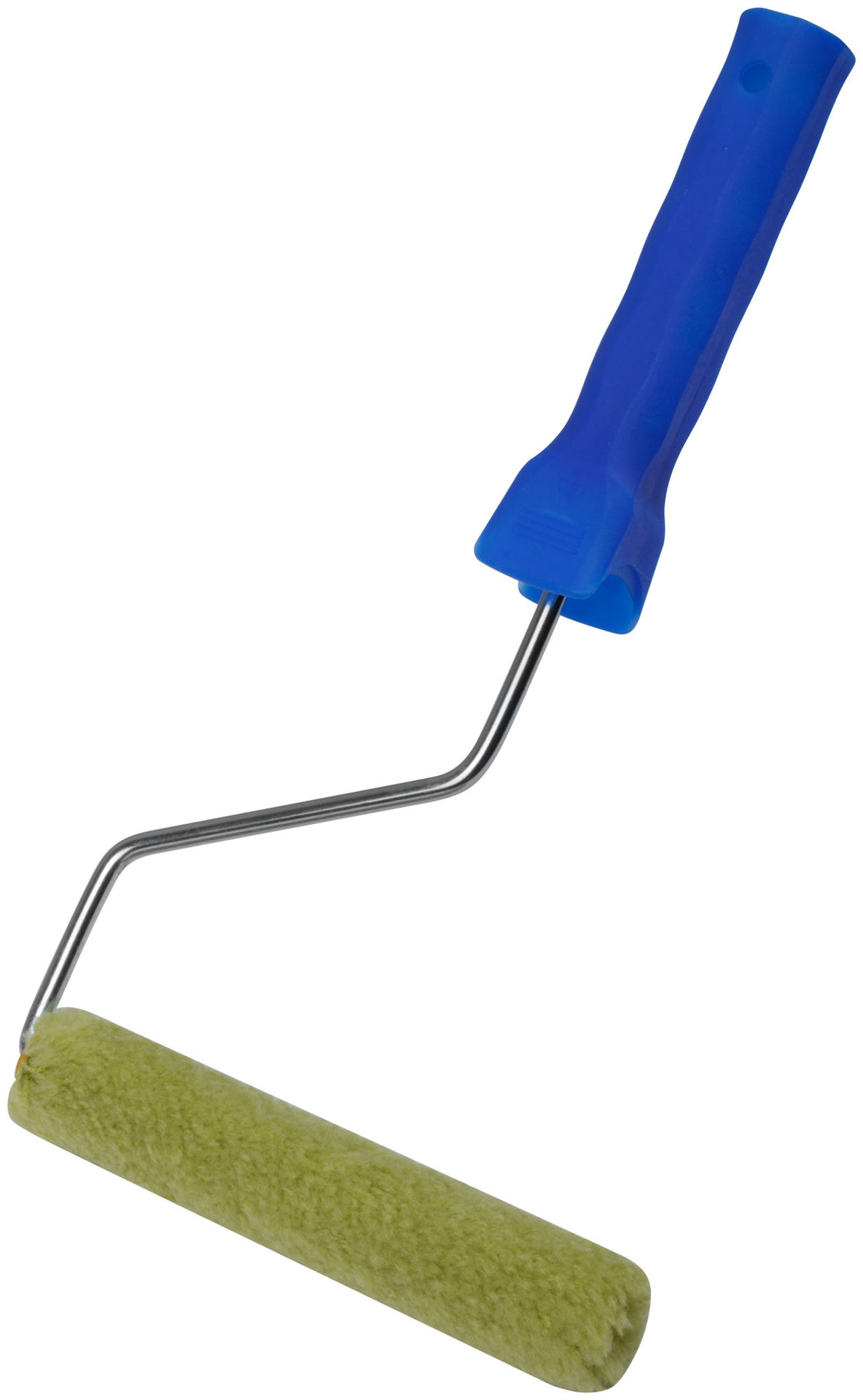 Валик полиакриловый мини зеленый, диам.15/35 мм, ворс 10 мм, длина ручки 400 мм, 150 мм (02694)