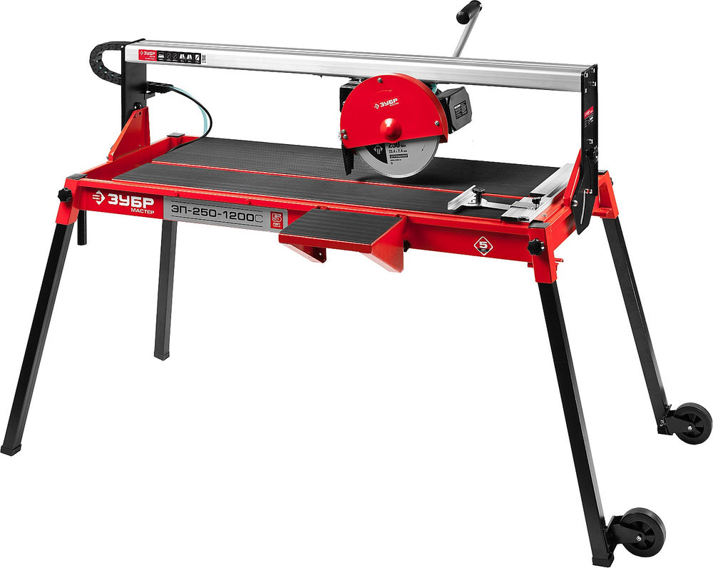 Плиткорез электрический 1020 мм, d 250 мм, 1200 Вт ЗУБР ЭП-250-1200С