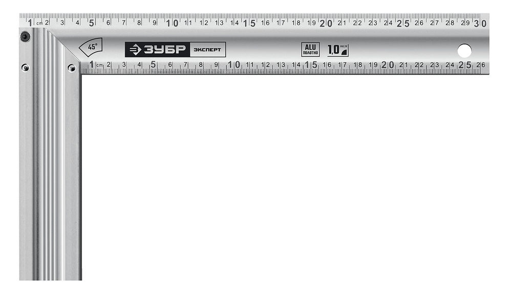 Угольник столярный жесткий ЭКСПЕРТ 300 мм ЗУБР Профессионал 34392-30