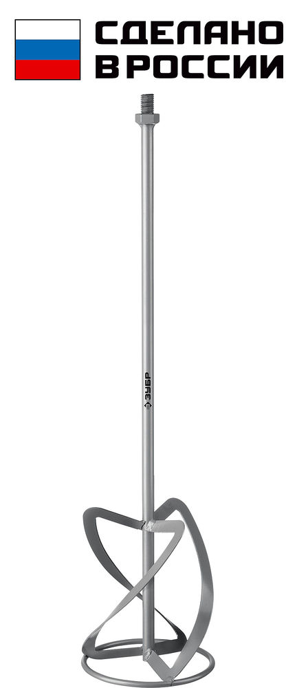 Насадка-миксер М14, d140 мм, для тяжелых растворов снизу-вверх ЗУБР МНТ-140