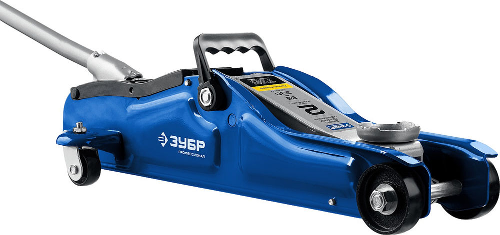 Подкатной домкрат с низким подхватом 2 т 85 - 330 мм Профессионал ЗУБР Т-35 43056-2