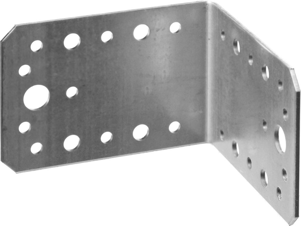 Крепежный уголок УК-2.0 65 x 90 x 90 x 2 мм, цинк ЗУБР 310126-65-090