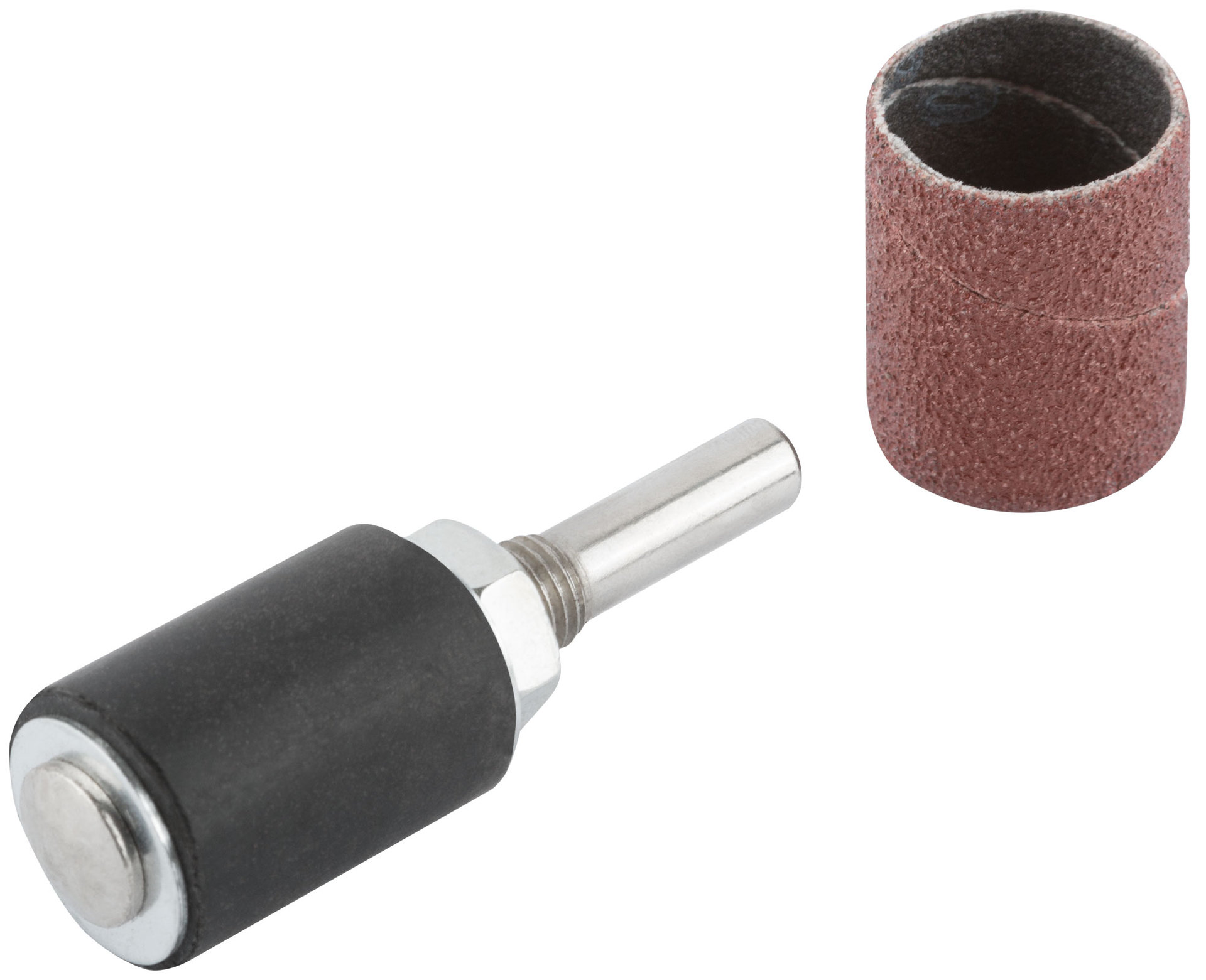 Бандаж наждачный и барабан наждачный, набор 10+1 шт. (36914)