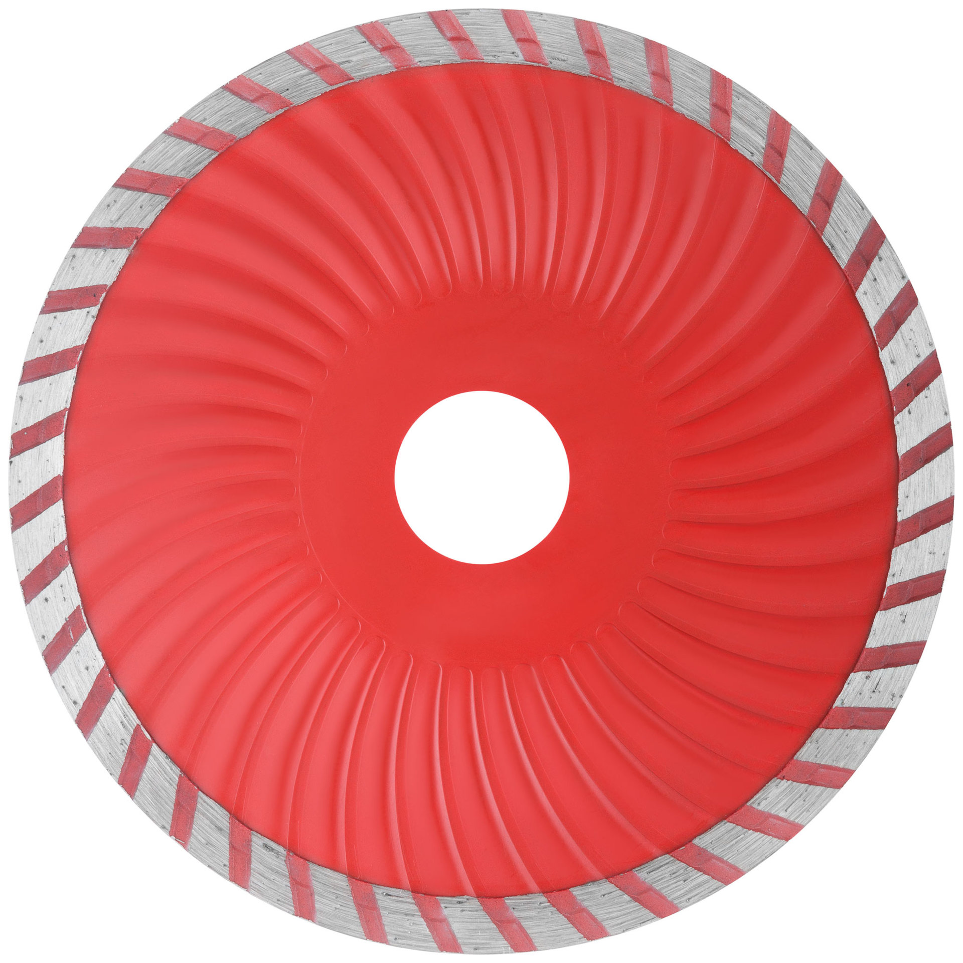 Диск отрезной алмазный Турбо-волна (сухая и влажная резка) 125х2,4х7,5х22,2 мм (37272)