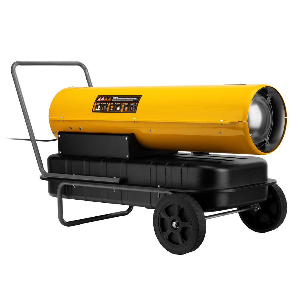 Дизельная тепловая пушка DHG-50, 50 кВт, 1100 м3/ч, прямой нагрев Denzel (96486)