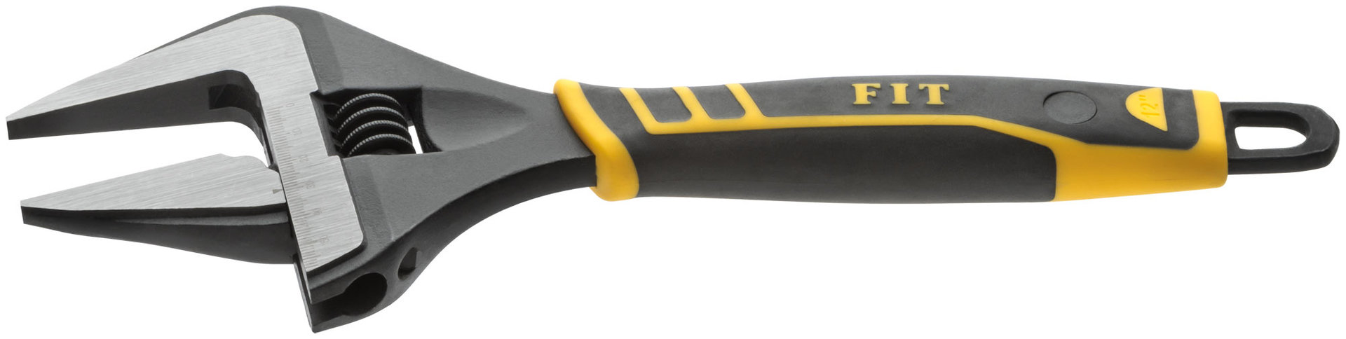 Ключ разводной Стайл, узкие губки, шкала, экстра увелич.захват, прорезин. ручка 300 мм ( 60 мм )