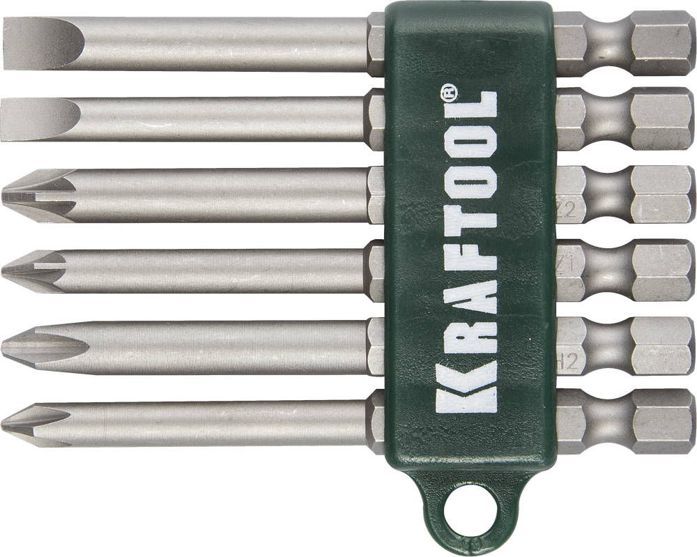 Набор бит KraftMax, 6 шт KRAFTOOL 26061-H6