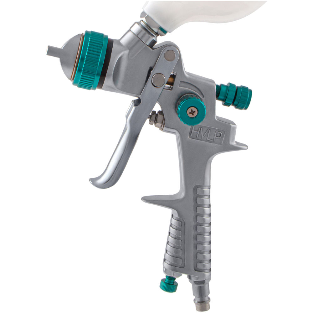 Краскораспылитель AG 801 HVLP, гравитационный, сопло 1.5 мм и 1.8 мм Stels (57360)