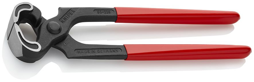 Кусачки торцевые плотницкие, 225 мм, фосфатированные, обливные ручки (KN-5001225)