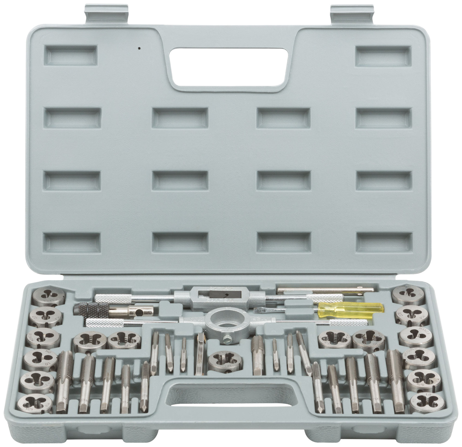 Лерки-метчики, легированная сталь Профи 40 шт., пластиковый кейс (70807)