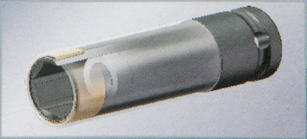 Licota ANS4019L-HT Головка, 1/2, 19 мм, торцевая, 6-гранная, ударная, глубокая, тонкостенная, для литых дисков (ANS4019L-HT)