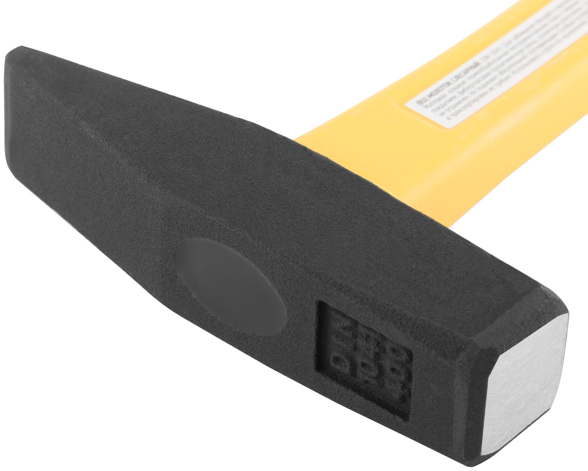 Молоток кованый, фиберглассовая усиленная ручка, Профи 400 гр. (44334)