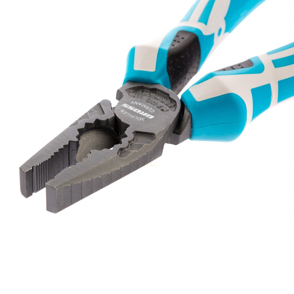 Плоскогубцы комбинированные 205 мм, трехкомпонентные рукоятки Gross (16975)