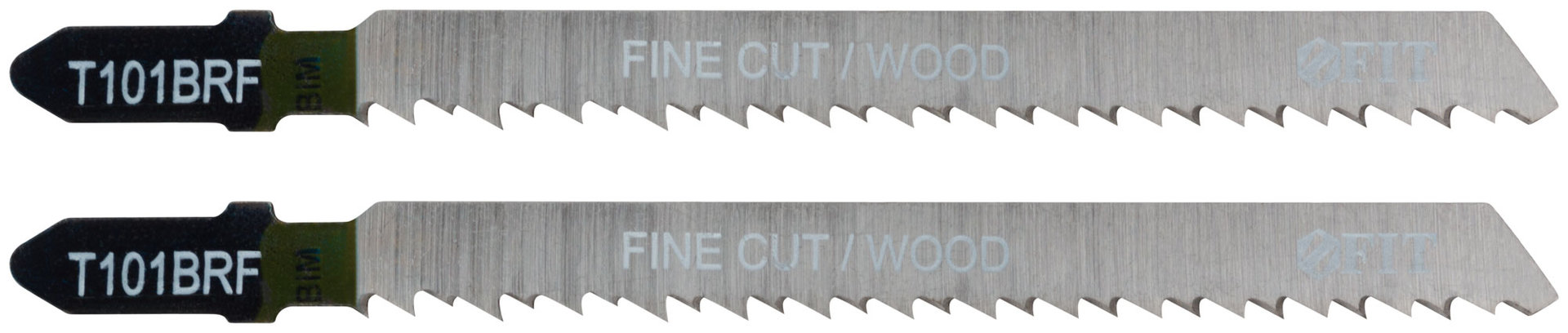 Полотна по дереву, Bimetal, шлифованные под свободным углом, реверс. зубья, 100/74/2,5 мм (T101BRF), 2 шт. (40956)