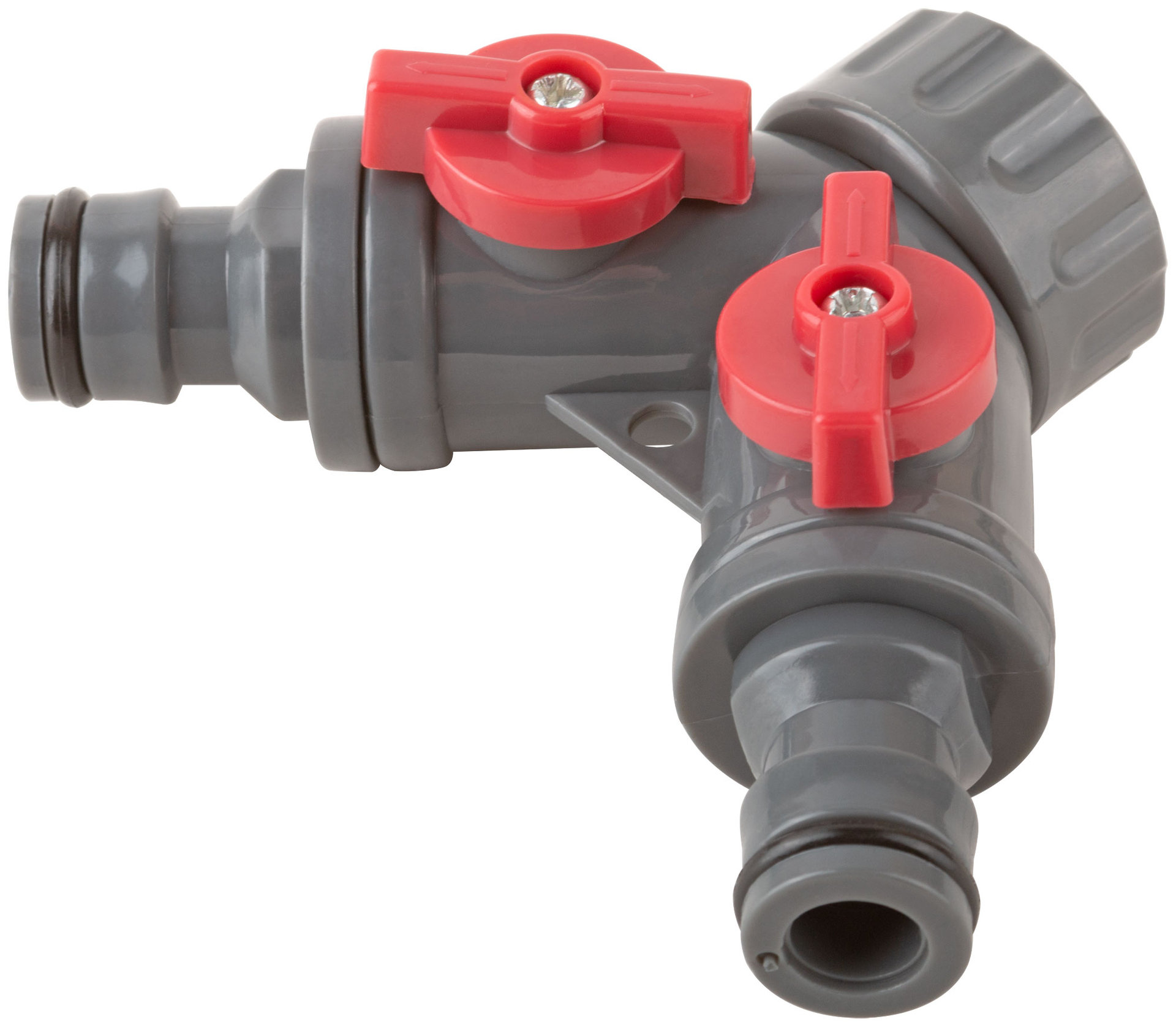 Распределитель 2-х канальный, внутренняя резьба основания 3/4 (76427)