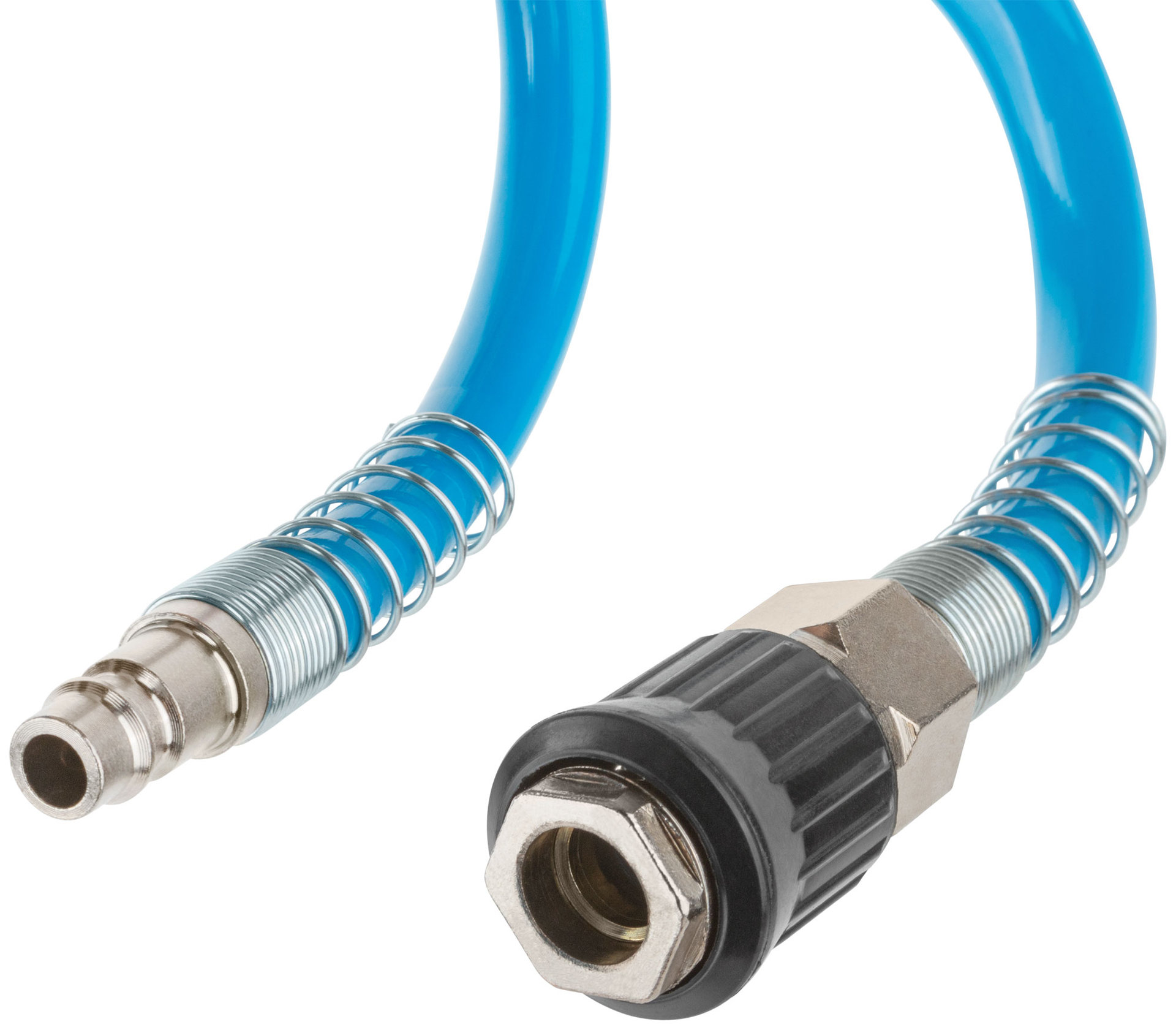 Шланг-удлинитель полиуретановый износостойкий с быстросъемными коннекторами, диаметр 8х12 мм, 5 м (81218)