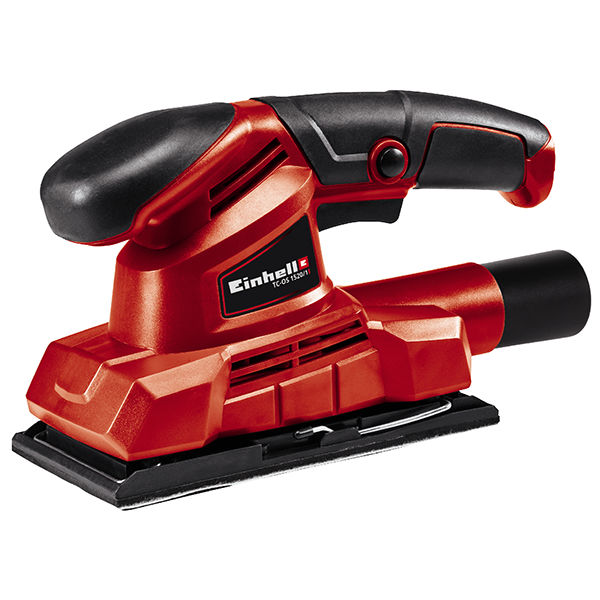 Шлифмашина вибрационная Einhell TC-OS 1520/1, 150Вт, 24000кол/мин, подошва 90х187мм, 3 шлиф листа (4460642)