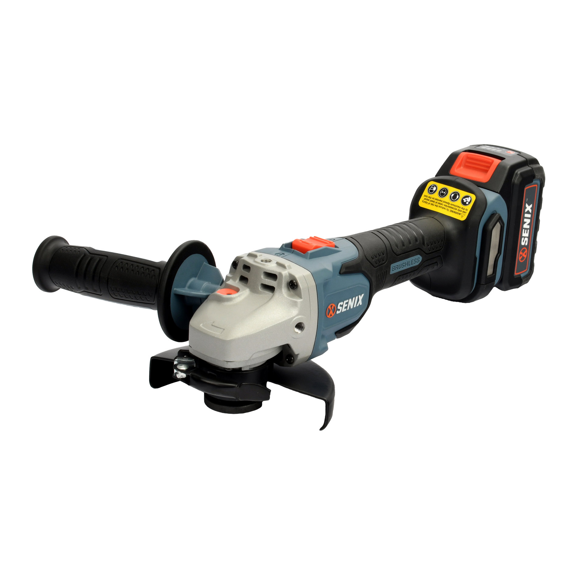 УШМ (болгарка), 125 мм, без АКБ и ЗУ X2 20В