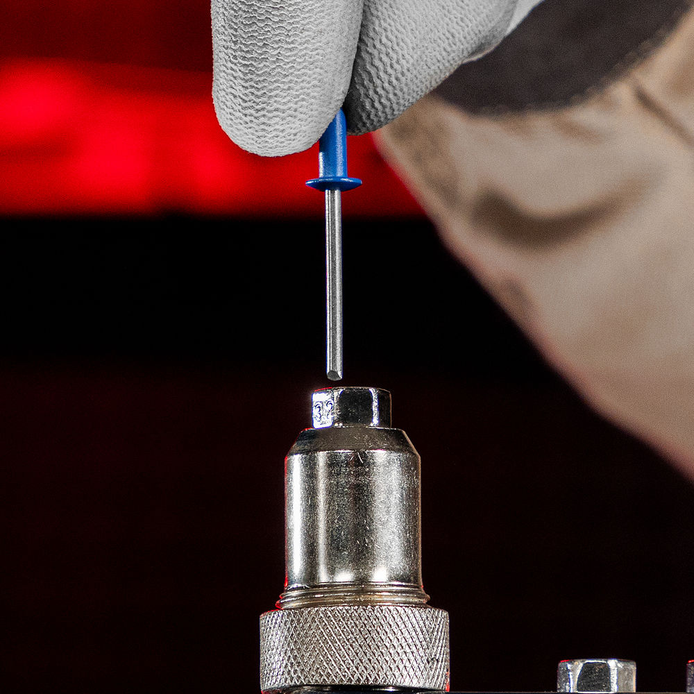 Заклепки 4.0 х 10 мм RAL 5005, синие, 50 шт Matrix (40686)