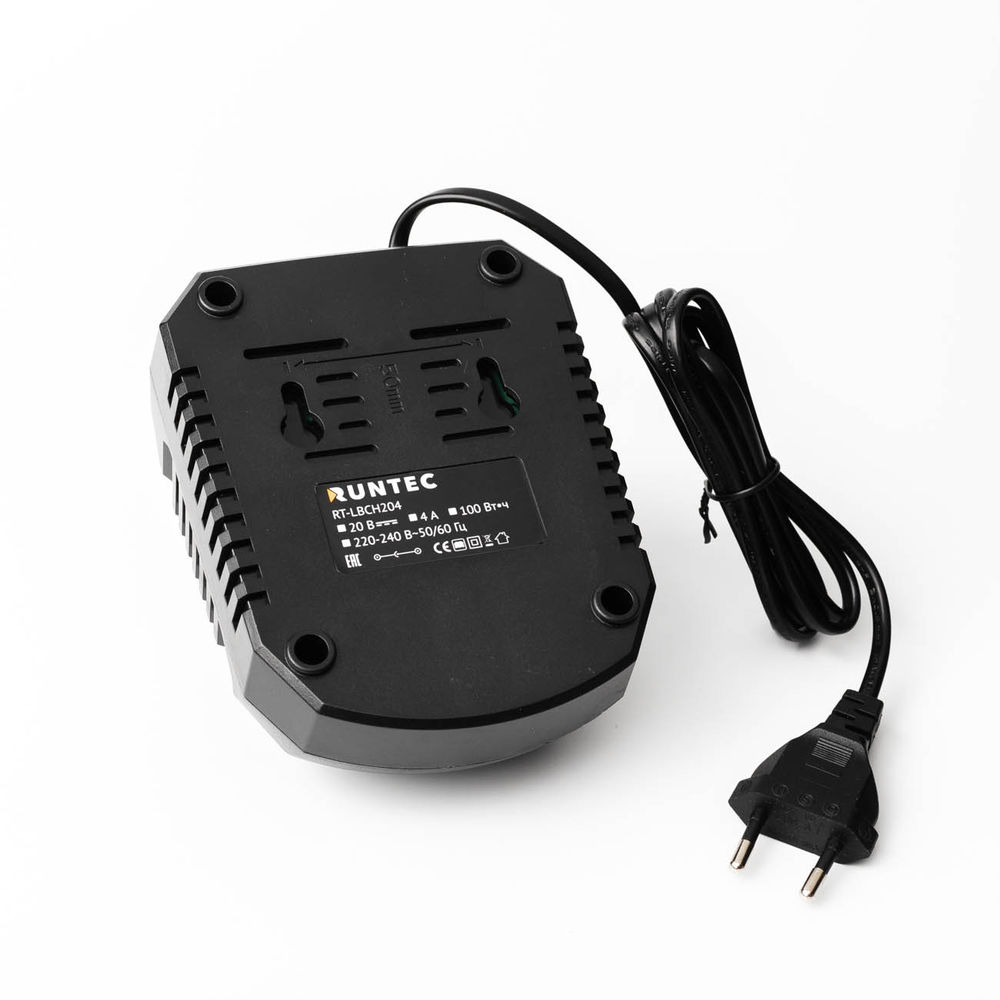 Зарядное устройство PRO для 20В батарей, 4А RUNTEC RT-LBCH204