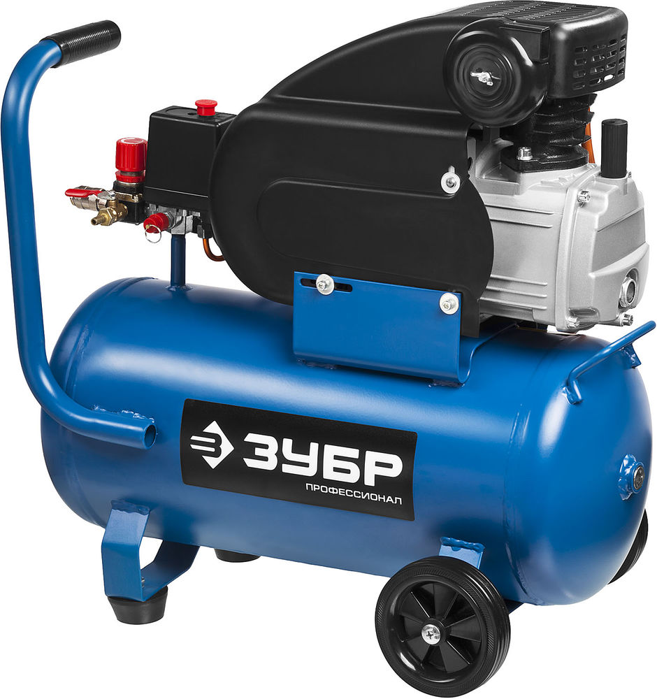 Компрессор масляный 240 л/мин, 24 л, 1500 Вт ЗУБР Профессионал ЗКПМ-240-24-1.5