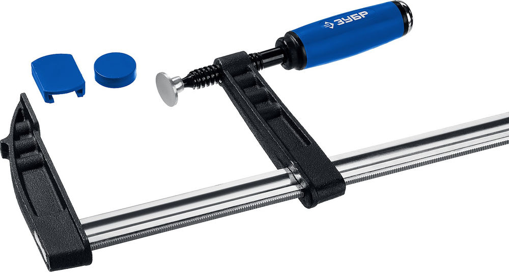 Струбцина усиленная F 300 х 80 мм ЗУБР ПС-300/80 Профессионал 32155-080-300_z01