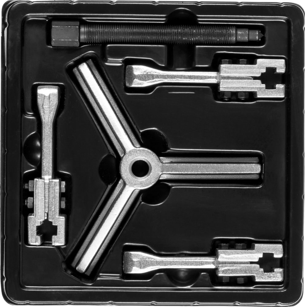 Съемник внешний d 30 - 130 мм внутренний d 70 - 180 мм раздвижной трехзахватный Профессионал ЗУБР 43312-180-090