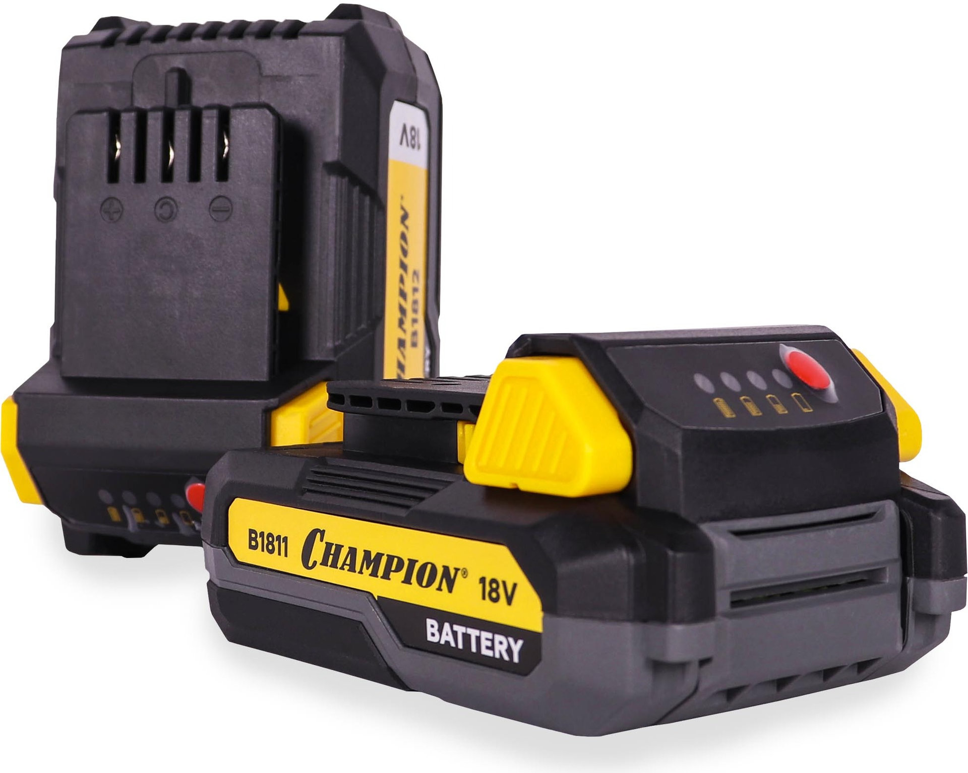 Аккумулятор CHAMPION B1811 (18В 2Ач Li-ion 0,45кг t хранения от+10°С до+20°С) (B1811)
