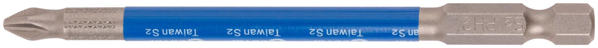 Биты стальные, 2 шт., CUTOP Profi, PH2, 100 мм (83-340)