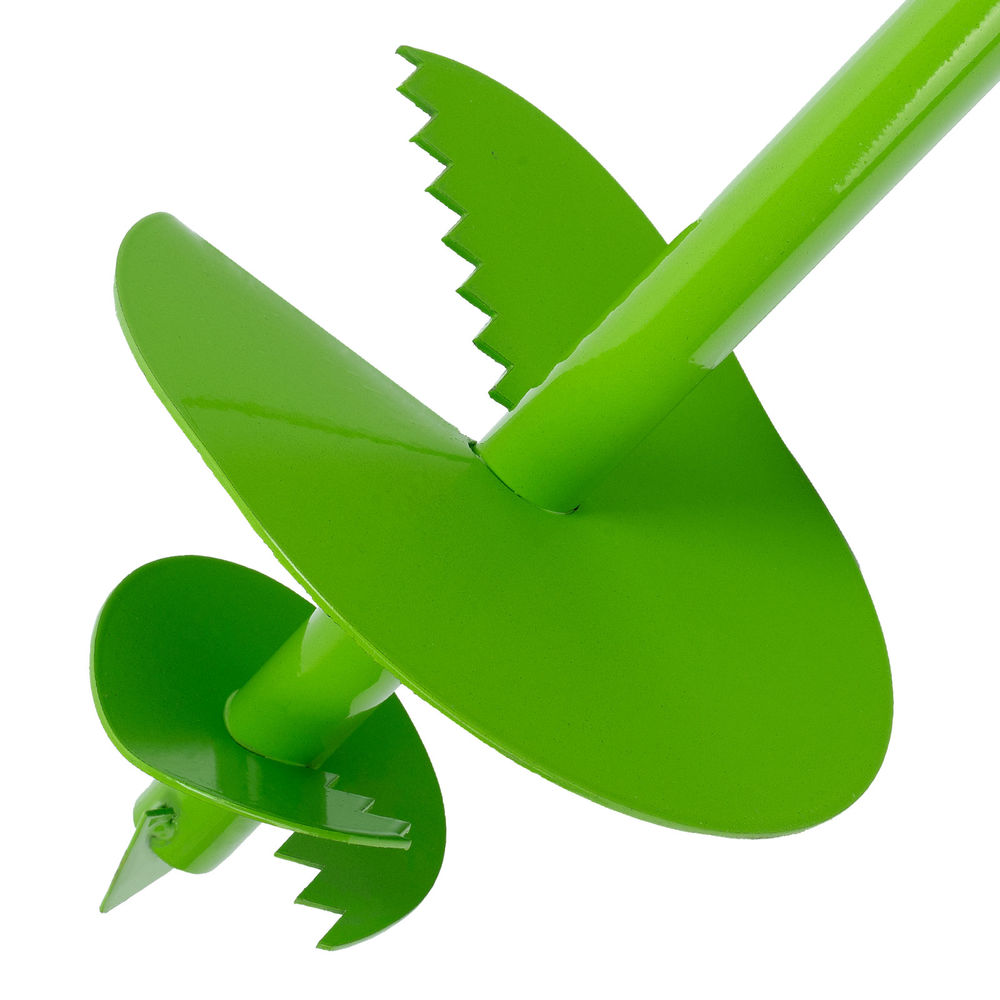 Бур садовый шнековый, 1085 мм, диаметр 200 мм, Сибртех (64503)