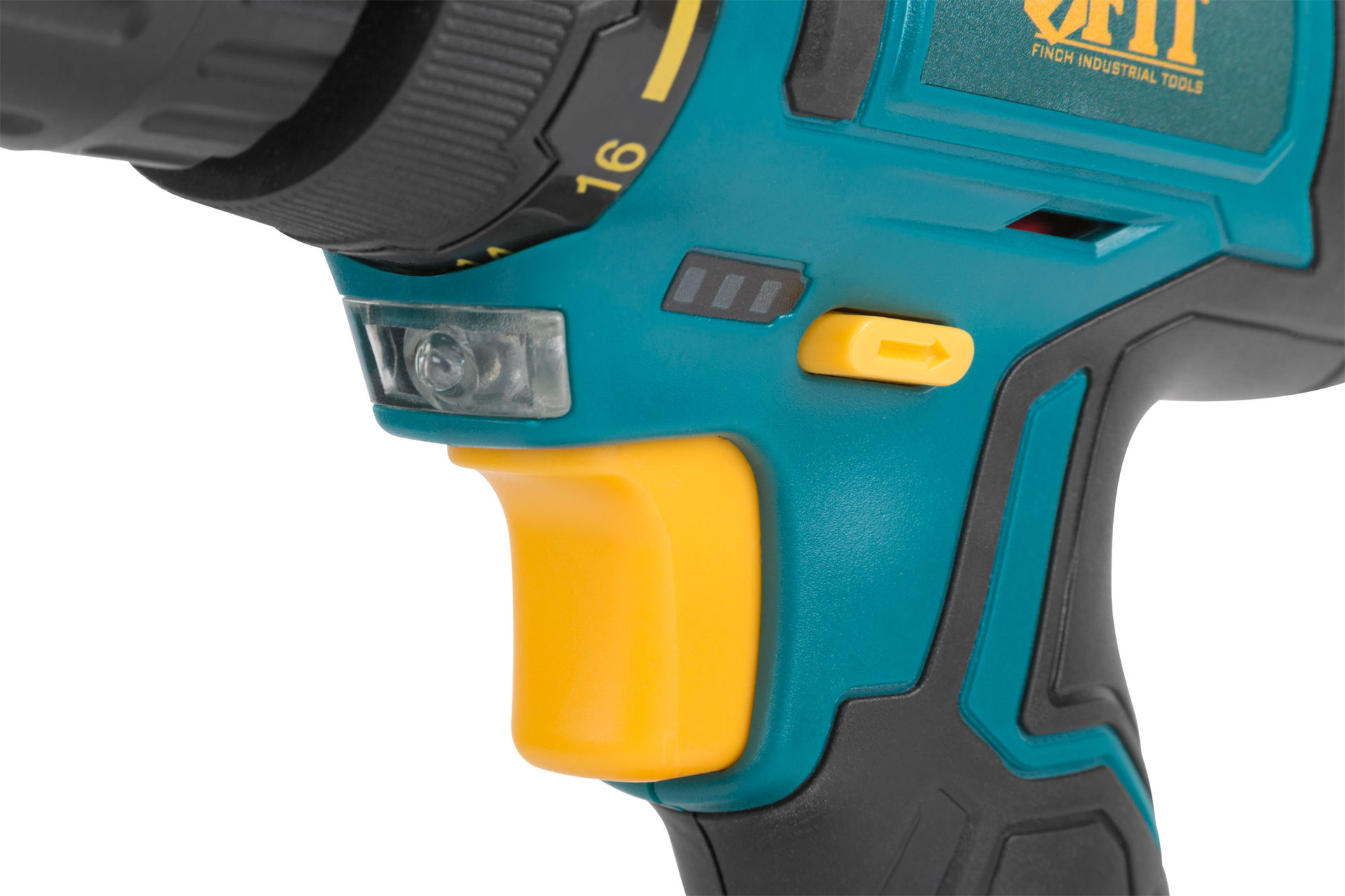 Дрель-Шуруповерт акк. 18 В; 0-400/1450 об/мин; 29 Нм; 2 (Li-Ion) 1,3 Ач; 1,5 ч.; рез. накл.; кейс (80189)