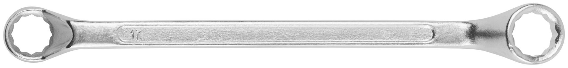 Ключ накидной Хард, хромированное покрытие 17х19 мм (63617)