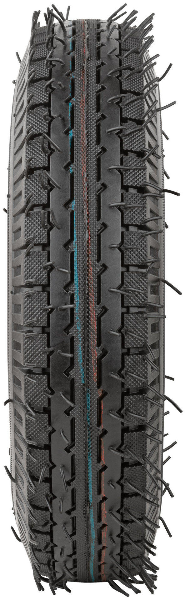 Колесо запасное, 8 слойная шина, 390х90x220 мм для тачки 77557 ( 4,80/4,00-8 ) ( посадка ширина 90 мм, диаметр 20 мм ) (77572)