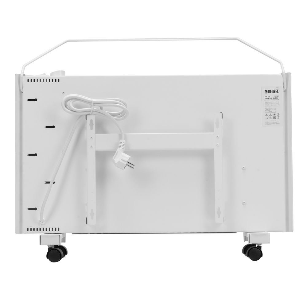 Конвектор электрический XCE-1500, 230 В, 1500 Вт, X-образный нагреватель Denzel (98131)