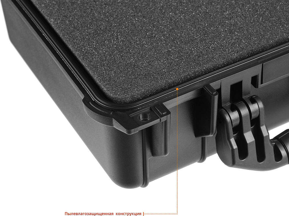 Ящик пластиковый ударопрочный 340 х 290 х 150 мм (13), IP55 PANZER-13 KRAFTOOL 38251-13