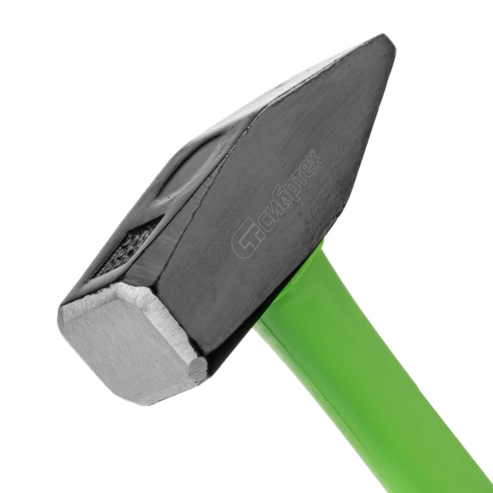 Молоток слесарный, 1000 г, фибергласовая обрезиненная рукоятка Сибртех (10329)