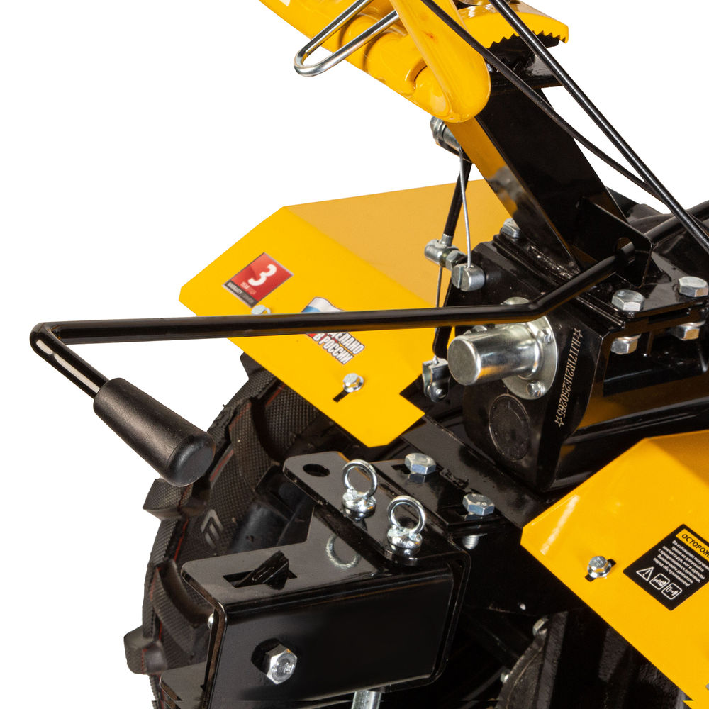 Мотоблок DPT-270X, 7 л.с, дисковое сцепление, ширина 90 см, глубина 35 см, фрез 3 х 4, ВОМ, передачи 2В/1Н Denzel (56403)