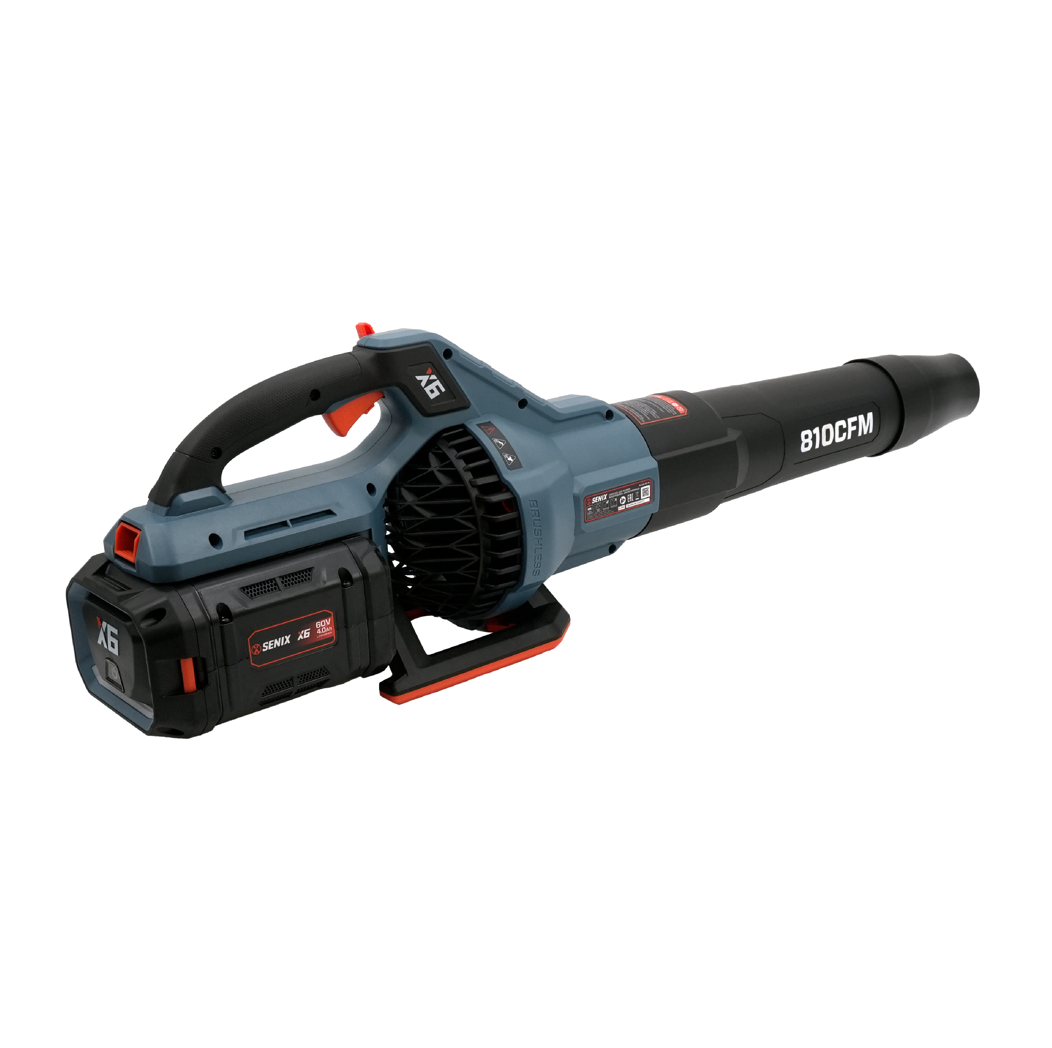 Воздуходувка, без АКБ и ЗУ X6 60В