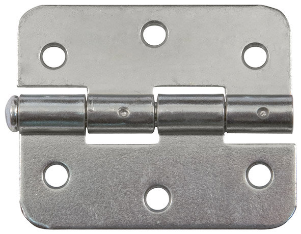 Петля накладная оцинкованная, тип ПН, 40 мм, универсальная, 2 шт. (66386)