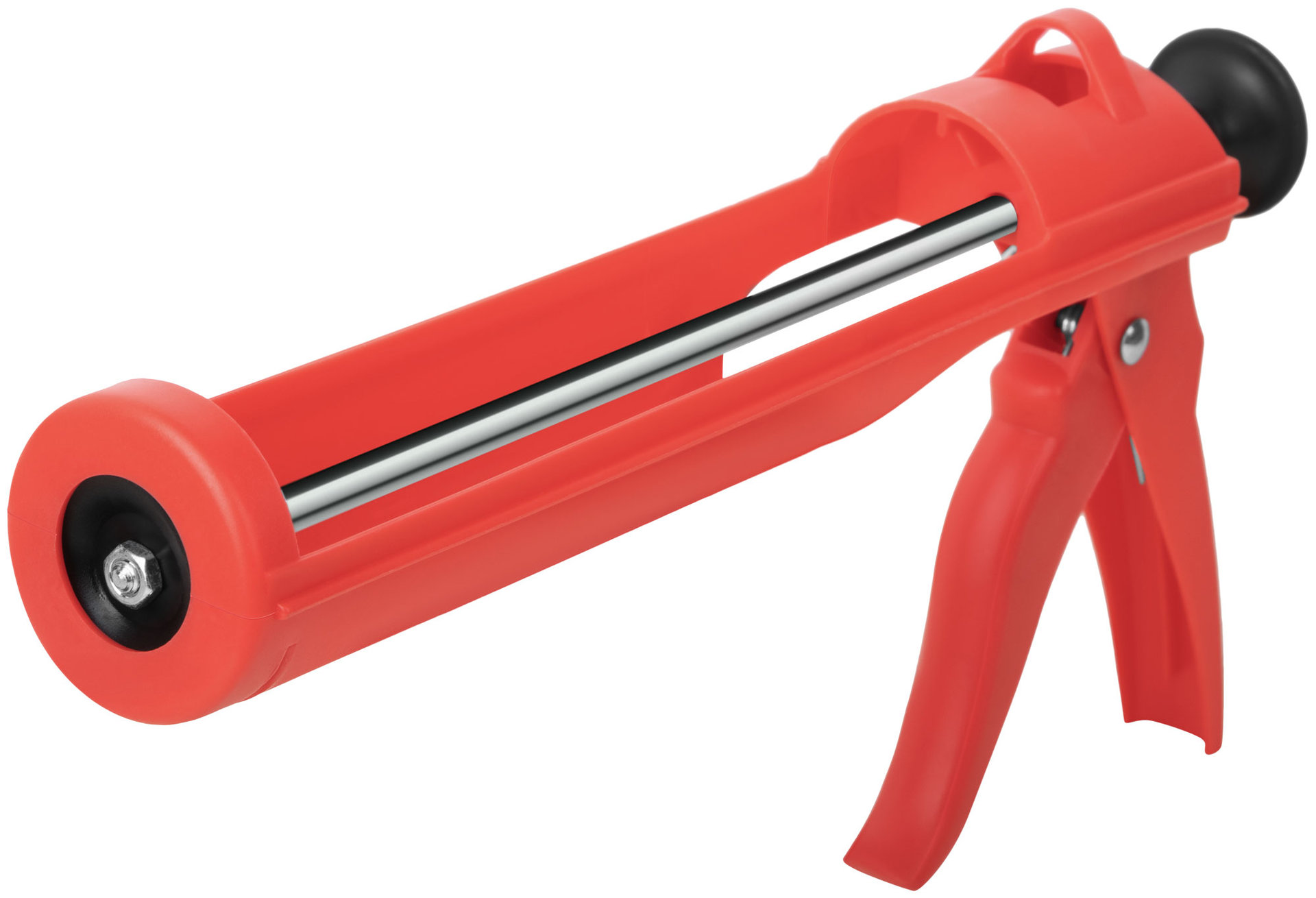 Пистолет для герметика 225 мм полукорпусной, пластиковый корпус (14168)