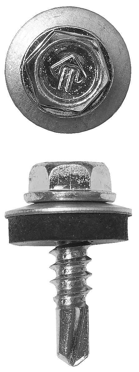 Саморез кровельный 25 х 5.5 мм, цинк, 420 шт Профессионал СКМ ЗУБР 4-300315-55-025